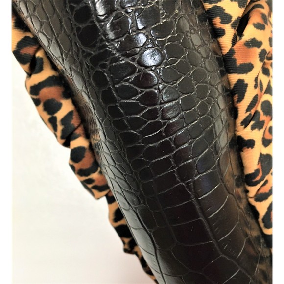 ANA Leopard Print Handbag - Picture 5 of 8